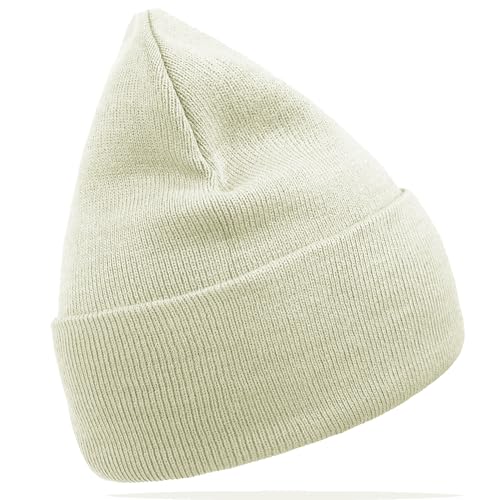 Glamexx24 Winter Beanie Slouch Hat Herren Mütze Klassische Slouch Jersey Weichem Warm Beanie Mütze Damen für den Frühling und Winter Stricken Flexibler Slouch Hat Unisex Unifarben Wintermütze von Glamexx24