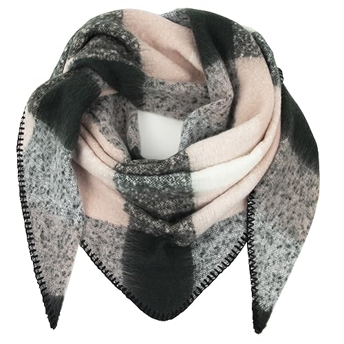 Glamexx24 XXL Damen Halstuch Unisex Poncho - Dreieckige Form Trendfarben Winterschal Kariert - Viele Variationen Glamexx24 XXL Damen Halstuch Unisex Poncho - Dreieckige Form Trendfarben Winterschal Kariert - Viele Variationen von Glamexx24