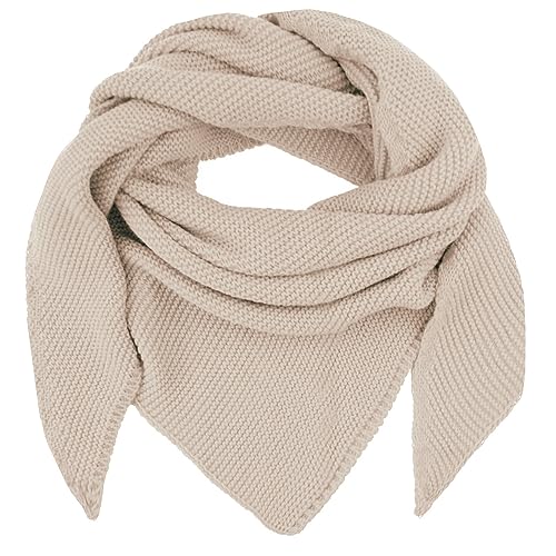 Glamexx24 Damenschal Herrenschal Halstuch dreieckstuch damen Warmer Strickschal in viele Farben aus Italien Weicher angenehm zu tragen von Glamexx24