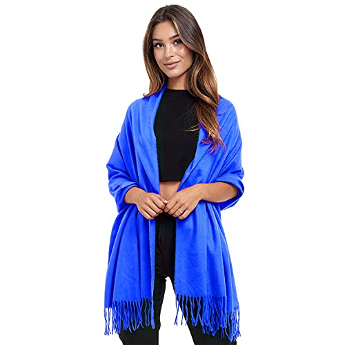 Glamexx24 XXL Damenschal Langer Schal Damen Poncho Schal Oversized Deckenschal Unifarben Winterschal extra langer Schal warmer Schal von Glamexx24