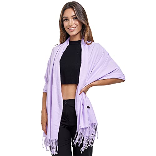 Glamexx24 XXL Damenschal Langer Schal Damen Poncho Schal Oversized Deckenschal Unifarben Winterschal extra langer Schal warmer Schal von Glamexx24