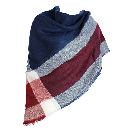 Glamexx24 XXL Schal Kuschelige, warme und wunderschöne Damen Poncho Schal mit verschiedenen Muster Schal Poncho von Glamexx24