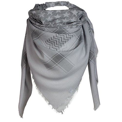 Glamexx24 Damen Winter Schal Kariert Sterne Oversized Deckenschal Weich Wraps Mischfarbe Warm Schal für Herbst Winter von Glamexx24