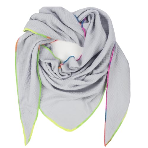 Glamexx24 XXL Schal für Damen oder Herren. Baumwollschal mit Farbverlauf an der Naht. Winterschal. Sehr warm und weich auf der Haut Made Italy von Glamexx24