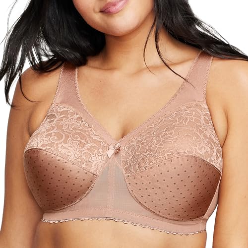 Glamorise Damen 1000 Full Coverage Bra, Mokka, 85G EU von Glamorise