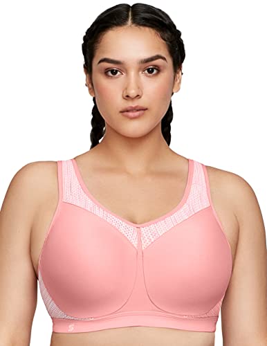 Glamorise Damen Wonderwire-Sport-BH Hohe Belastung, Sanftes Pink,100C Glamorise Damen Wonderwire-Sport-BH Hohe Belastung, Sanftes Pink,100C von Glamorise