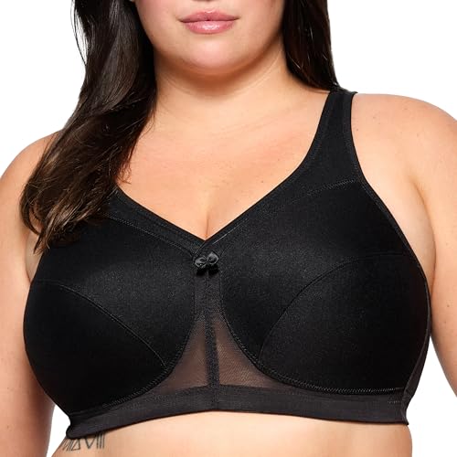 Glamorise Damen 1005 Full Coverage Bra, Schwarz, 90G von Glamorise
