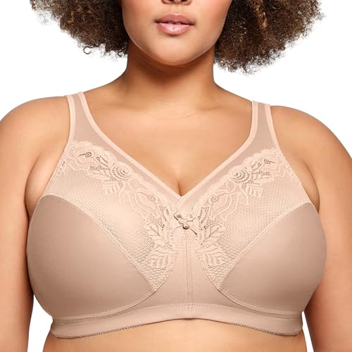 Glamorise Damen 1003 Minimizer Bra, Haut, 85I von Glamorise