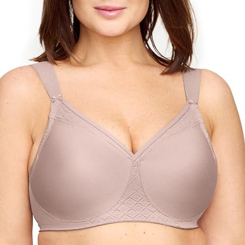 Glamorise Damen 1080 T-Shirt Bra, Taupe, 85H EU von Glamorise