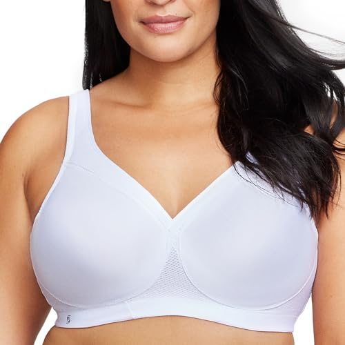 Glamorise Damen 1006 Sports Bra, Weiß, 115I von Glamorise