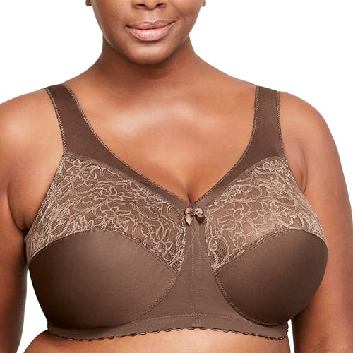 Glamorise Damen 1000 Full Coverage Bra, Mokka, 100C Glamorise Damen 1000 Full Coverage Bra, Mokka, 100C von Glamorise