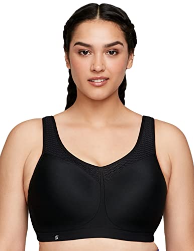 Glamorise Damen 9066 Sports Bra, Schwarz, 105H von Glamorise
