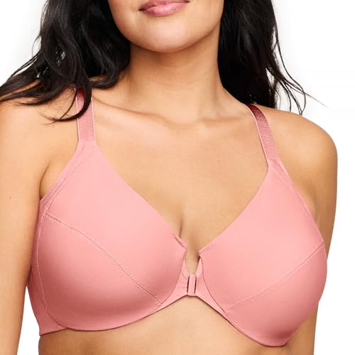 Glamorise Große Größen Plusgröße Glättender Wonderwire-Vorderverschluss-BH mit Bügel Nr. 1247, Aprikose, 85G Glamorise Große Größen Plusgröße Glättender Wonderwire-Vorderverschluss-BH mit Bügel Nr. 1247, Aprikose, 85G von Glamorise