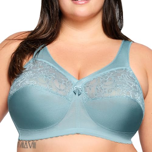 Glamorise Damen 1000 Full Coverage Bra, Gletscher, 105G EU von Glamorise