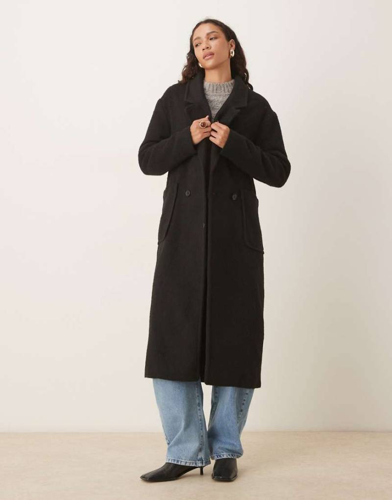 Glamorous - Eleganter Oversize-Mantel in Schwarz von Glamorous