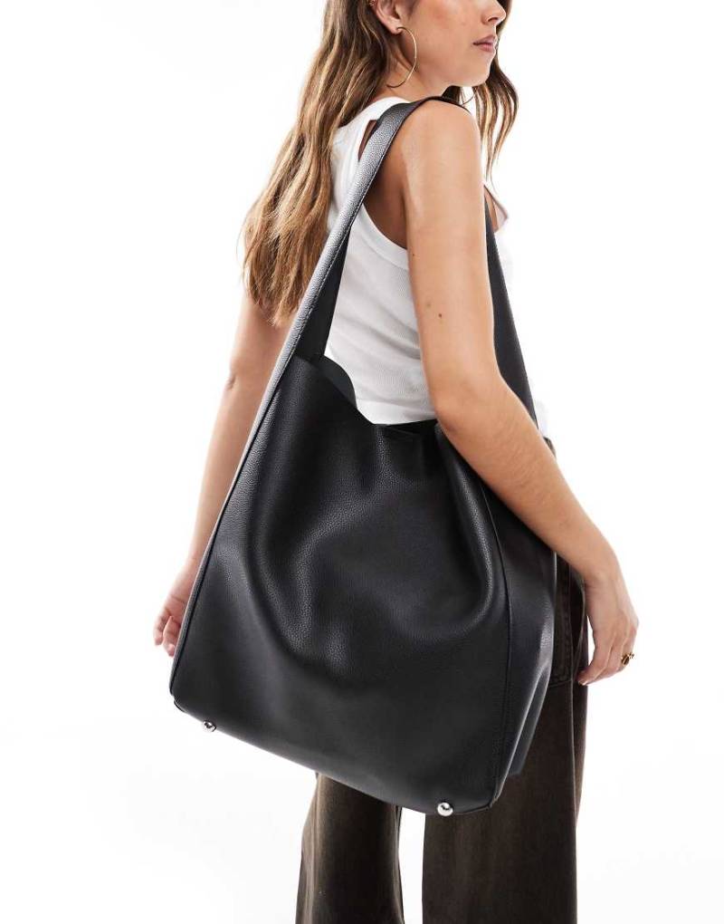 Glamorous - Lässige Schulter-Umhängetasche in Schwarz von Glamorous