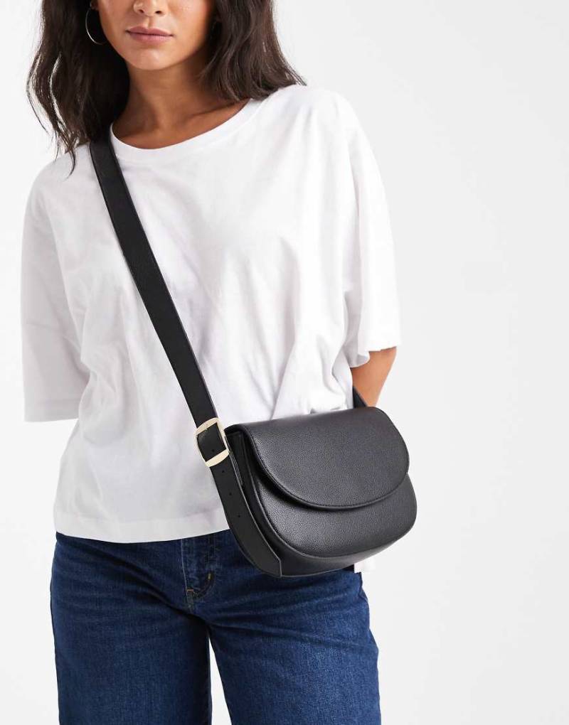 Glamorous - Satteltasche zum Umhängen in Schwarz von Glamorous