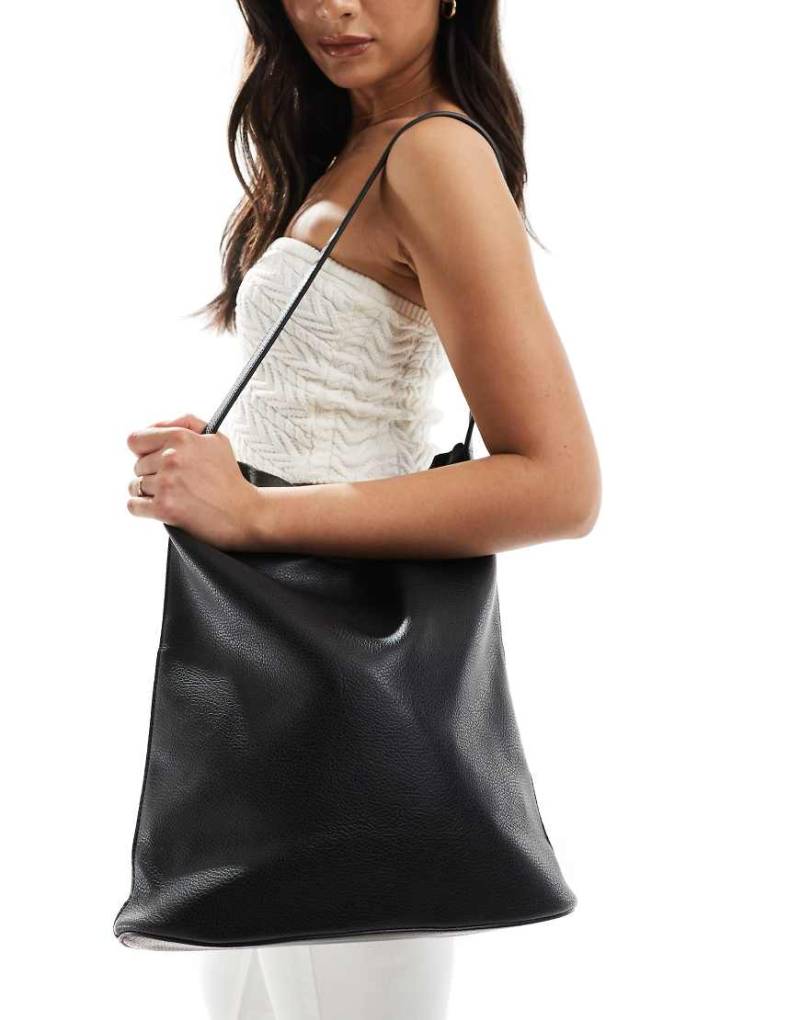 Glamorous - Schultertasche in Schwarz mit Taschendetail von Glamorous