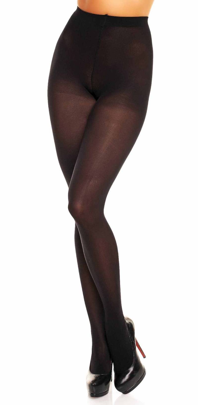 Glamory Microstar 50 Mikrofaser-Strumpfhose | Farbe: Black | Größe: 48-50 von Glamory