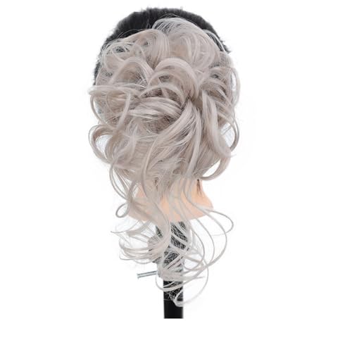 Haarteile und Extensions mit natürlichem Look, Lange Clip-In-Haarknotenverlängerung – voluminöse, unordentliche Hochsteckfrisur for den Look von Frauen,Clip-In-Pferdeschwanz-Extensions aus Echthaar(S Haarteile und Extensions mit natürlichem Look, Lange Clip-In-Haarknotenverlängerung – voluminöse, unordentliche Hochsteckfrisur for den Look von Frauen,Clip-In-Pferdeschwanz-Extensions aus Echthaar(S von Glamour Haven