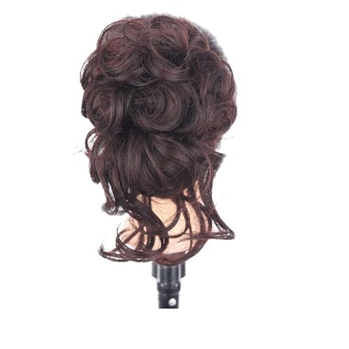 Haarteile und Extensions mit natürlichem Look, Lange Clip-In-Haarknotenverlängerung – voluminöse, unordentliche Hochsteckfrisur for den Look von Frauen,Clip-In-Pferdeschwanz-Extensions aus Echthaar(D Haarteile und Extensions mit natürlichem Look, Lange Clip-In-Haarknotenverlängerung – voluminöse, unordentliche Hochsteckfrisur for den Look von Frauen,Clip-In-Pferdeschwanz-Extensions aus Echthaar(D von Glamour Haven