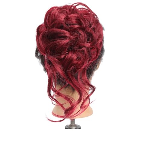 Haarteile und Extensions mit natürlichem Look, Lange Clip-In-Haarknotenverlängerung – voluminöse, unordentliche Hochsteckfrisur for den Look von Frauen,Clip-In-Pferdeschwanz-Extensions aus Echthaar(R Haarteile und Extensions mit natürlichem Look, Lange Clip-In-Haarknotenverlängerung – voluminöse, unordentliche Hochsteckfrisur for den Look von Frauen,Clip-In-Pferdeschwanz-Extensions aus Echthaar(R von Glamour Haven