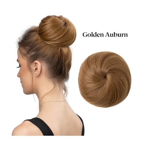 Haarteile und Extensions mit natürlichem Look, Perückentasche mit Kordelzug und Schnalle for Damen – Aufbewahrung von Haaraccessoires mit Kugelkopf,Clip-In-Pferdeschwanz-Extensions aus Echthaar(Golde von Glamour Haven
