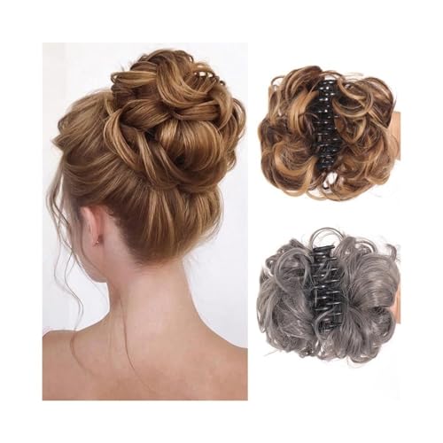 Haarteile und Extensions mit natürlichem Look, Synthetische Klaue Chignon Lockenhaarbänder Messy Bun Haarteil for Frauen Scrunchy Gefälschtes falsches Haar Hitzebeständig Schwarz,Clip-In-Pferdeschwan Haarteile und Extensions mit natürlichem Look, Synthetische Klaue Chignon Lockenhaarbänder Messy Bun Haarteil for Frauen Scrunchy Gefälschtes falsches Haar Hitzebeständig Schwarz,Clip-In-Pferdeschwan von Glamour Haven