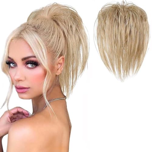 Haarteile und Extensions mit natürlichem Look, Synthetischer, unordentlicher, lockiger Haarknoten mit Pferdeschwanz – Clip-in-Chignon-Haarverlängerungen for Frauen,Clip-In-Pferdeschwanz-Extensions au Haarteile und Extensions mit natürlichem Look, Synthetischer, unordentlicher, lockiger Haarknoten mit Pferdeschwanz – Clip-in-Chignon-Haarverlängerungen for Frauen,Clip-In-Pferdeschwanz-Extensions au von Glamour Haven