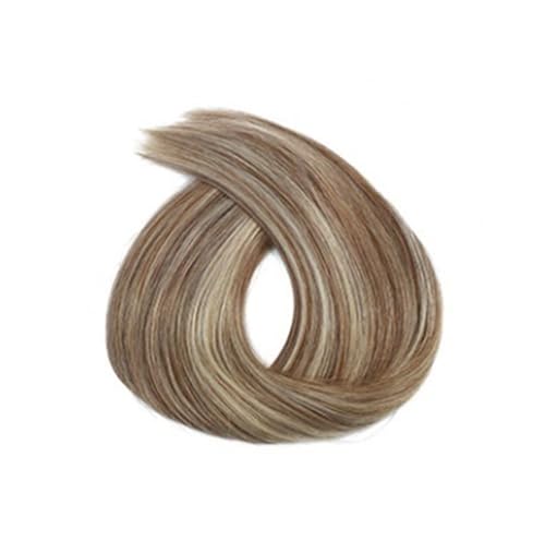 Natürlich aussehende Pferdeschwanzverlängerung, Blonde glatte Pferdeschwanz-Extensions aus Echthaar for Frauen, Dicke und natürlich aussehende Haarverlängerunge(Dark red) von Glamour Haven