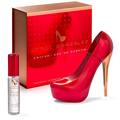 JORGE GONZALEZ by GLAMOUR & HEELS – CHICAS 100 ml + 15 ml SET, Eau de Parfum, Damenduft, Duft für von Glamour & Heels