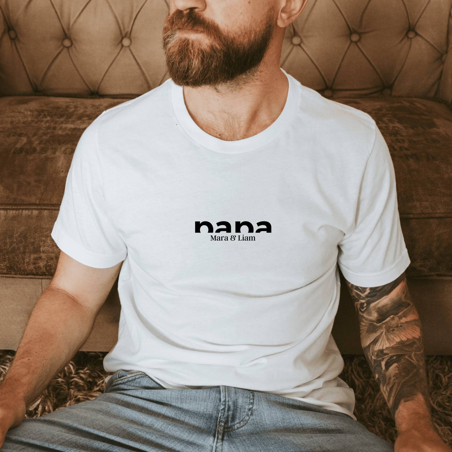 Papa T-Shirt| Personalisiert Mit Namen| Geschenk | Vatertag Geburtstag| Geburt Dad Kinder Papa T-Shirt| Personalisiert Mit Namen| Geschenk | Vatertag Geburtstag| Geburt Dad Kinder von GlamourDesignDE