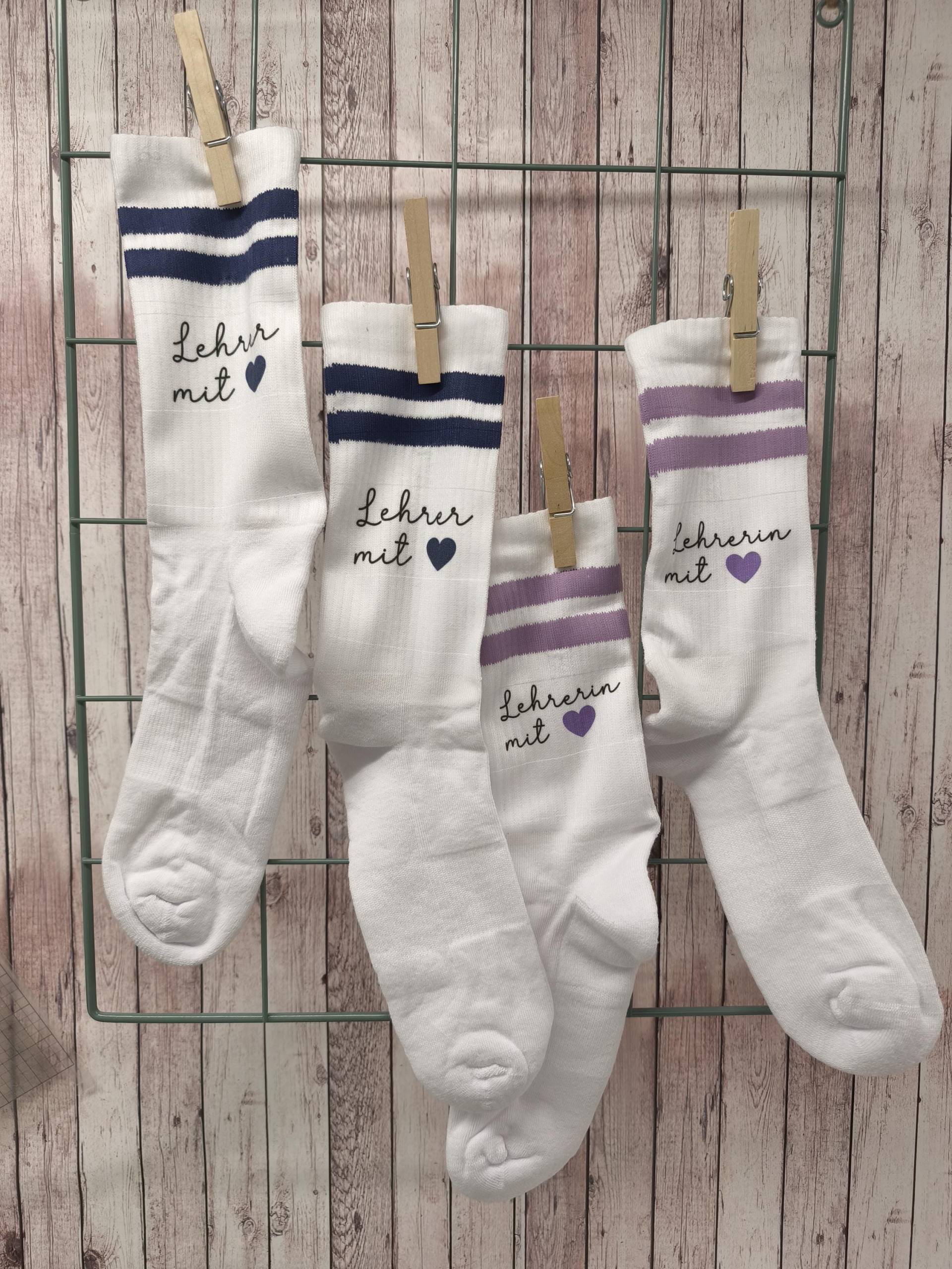 statementsocken Für Die "Besten" Lehrer Und Lehrerinnen Zum Abschluss Oder Einfach So von GlamourGremma