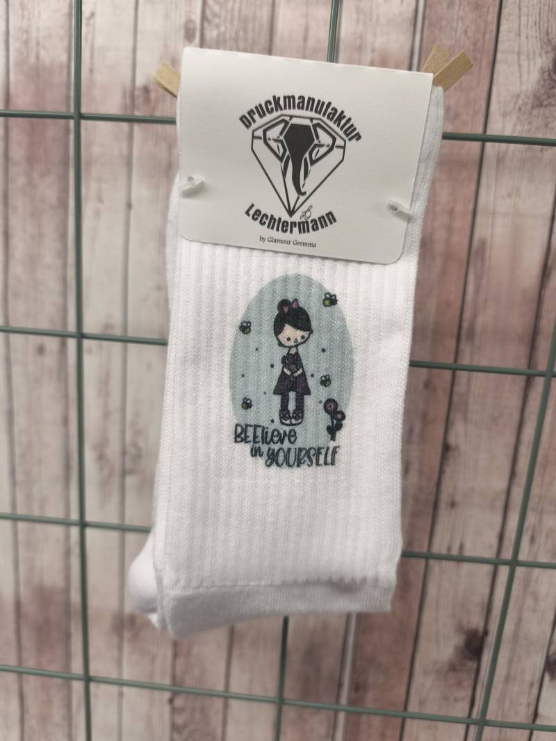 statementsocken Mit Bio-Baumwolle Für Einen Besonderen Menschen von GlamourGremma