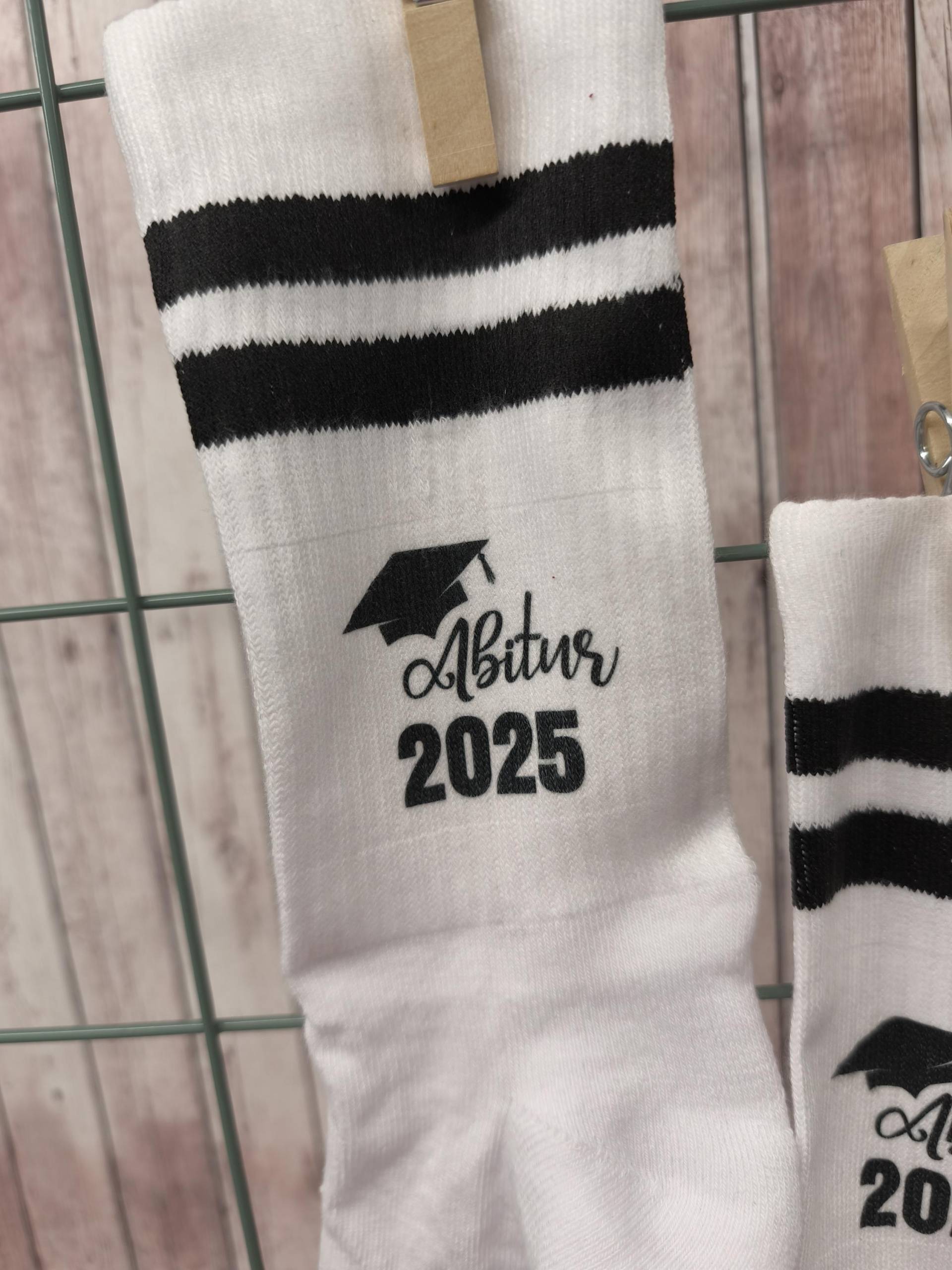 statementsocken Mit Bio-Baumwolle Abi "25 von GlamourGremma