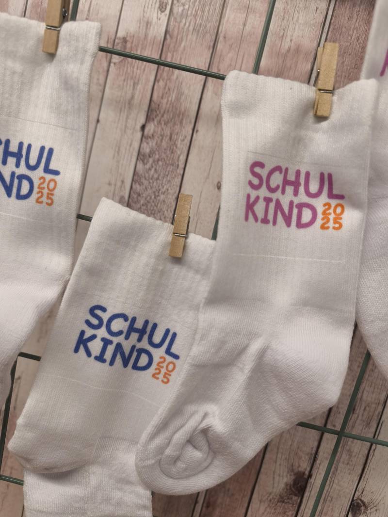 statementsocken Mit Bio-Baumwolle Zur Einschulung Schulkind Socken statementsocken Mit Bio-Baumwolle Zur Einschulung Schulkind Socken von GlamourGremma