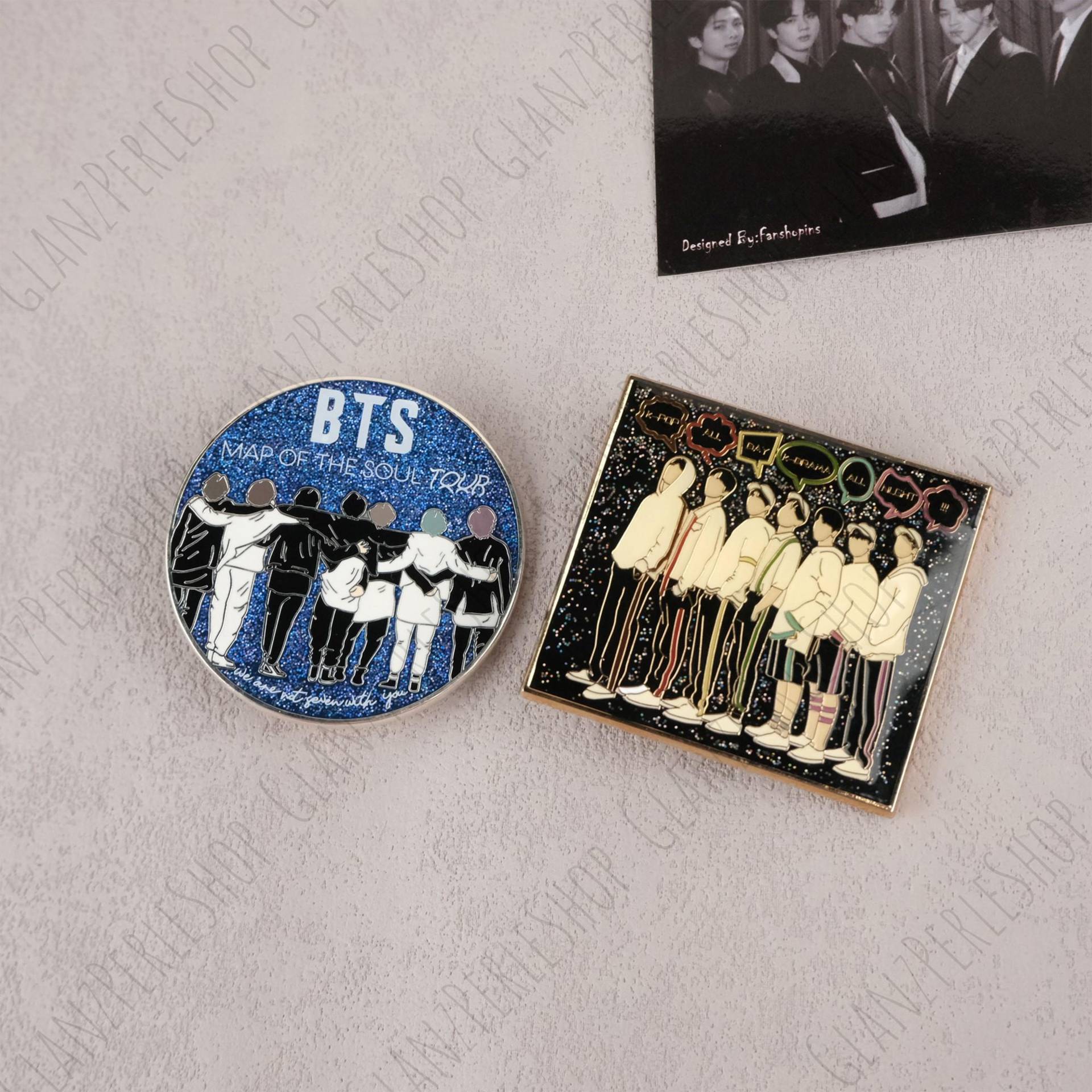 Bts Anniversary Enamel Pin, 7Th Kpop Army Gift, Gifts For Lovers Bts Anniversary Enamel Pin, 7Th Kpop Army Gift, Gifts For Lovers von GlanzPerleShop
