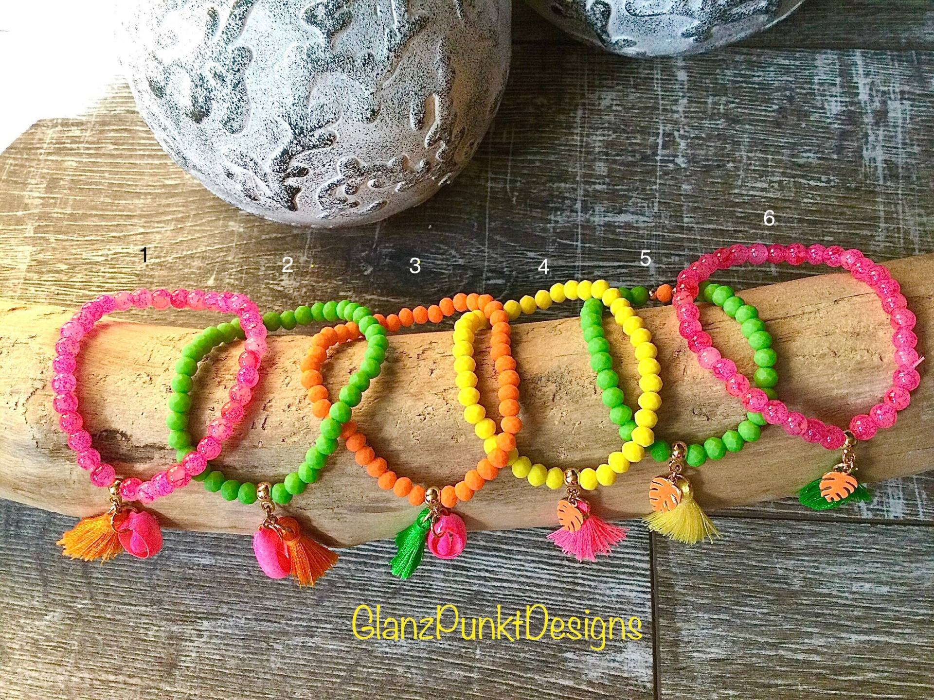 Armband „Bold Summer" Armband „Bold Summer" von GlanzPunktDesigns