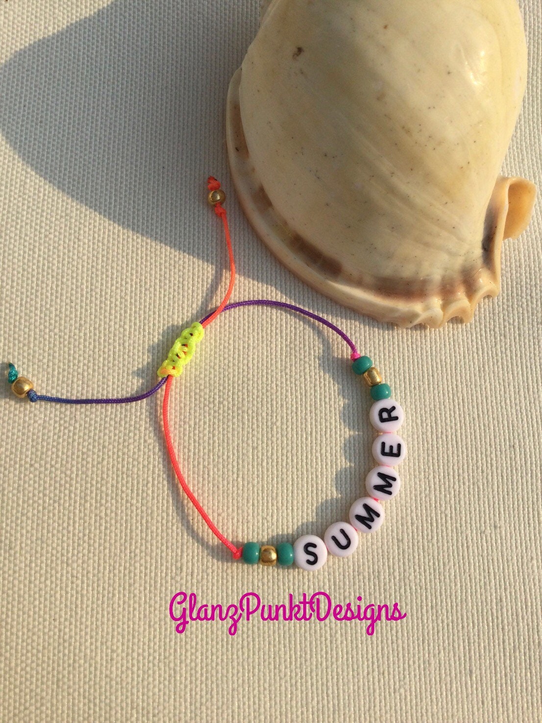 Armband „Summer Rainbow" von GlanzPunktDesigns