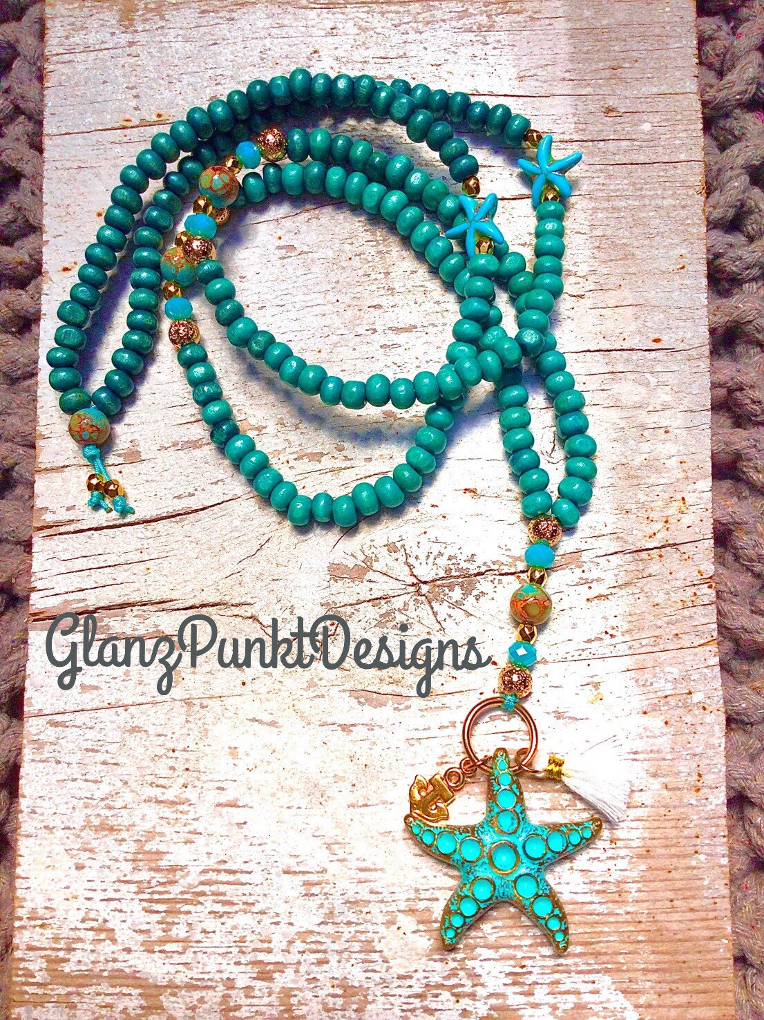 Edle Boho Hippie Malakette „Aquarius" Edle Boho Hippie Malakette „Aquarius" von GlanzPunktDesigns