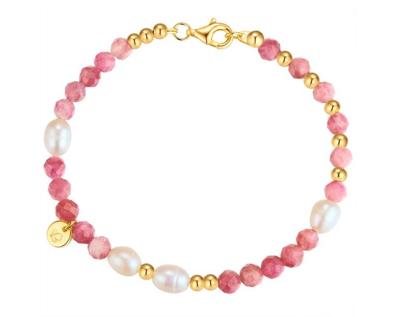 Glanzstücke München Armband GSM1990 (1-tlg), mit Süßwasser-Zuchtperlen von Glanzstücke München