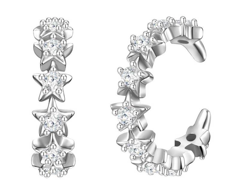 Glanzstücke München Ohrklemme Set: GSM573 (2-tlg), aus Sterling Silber von Glanzstücke München