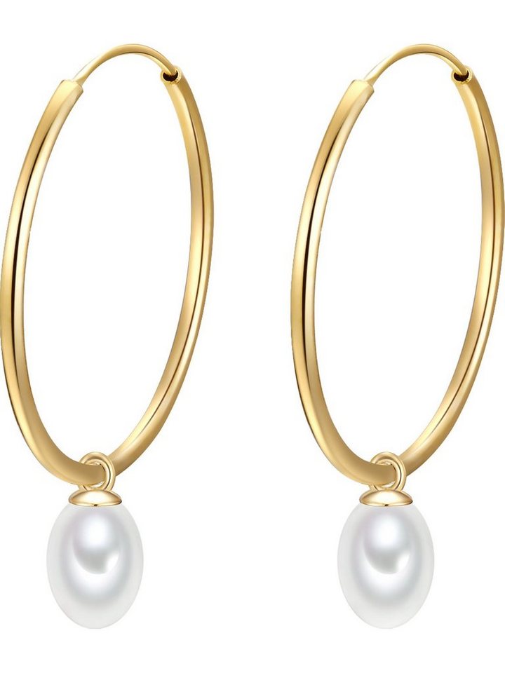 Glanzstücke München Paar Creolen Glanzstücke München Damen-Creolen 925er Silber (Paar) von Glanzstücke München