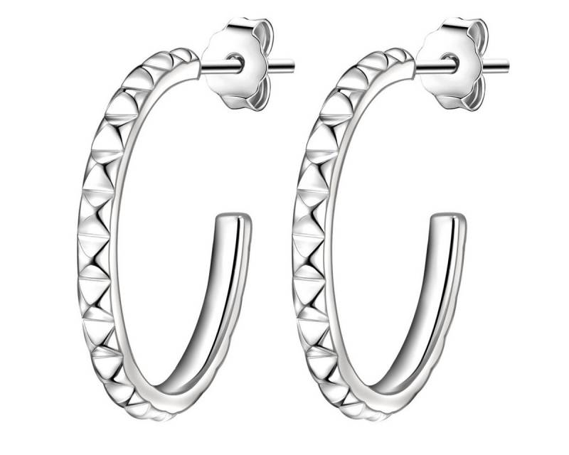 Glanzstücke München Paar Creolen Set: F685 (2-tlg), aus Sterling Silber von Glanzstücke München
