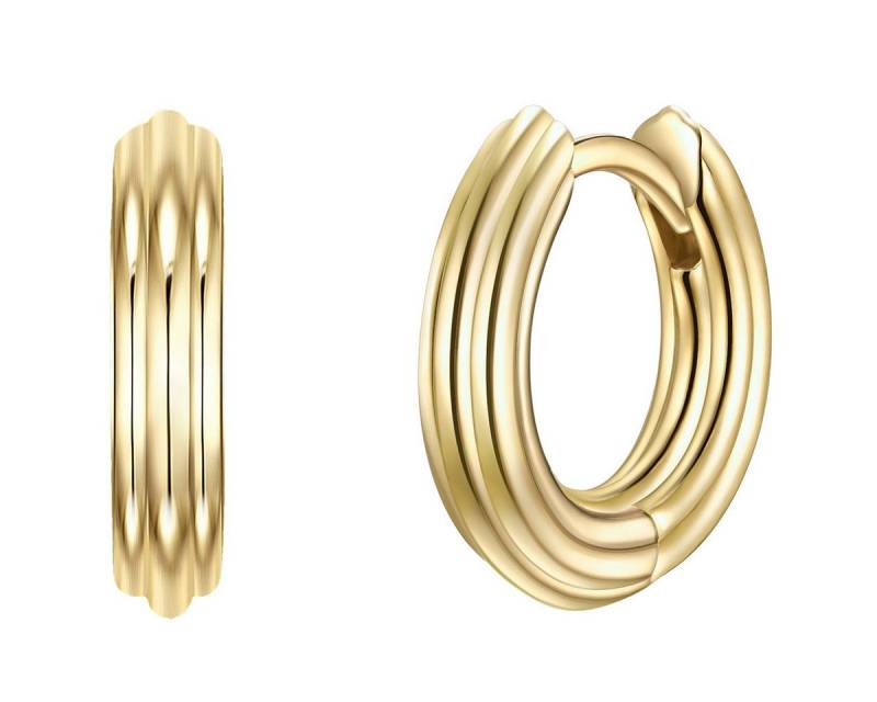 Glanzstücke München Paar Creolen Set: GSM593 (2-tlg), aus Sterling Silber von Glanzstücke München