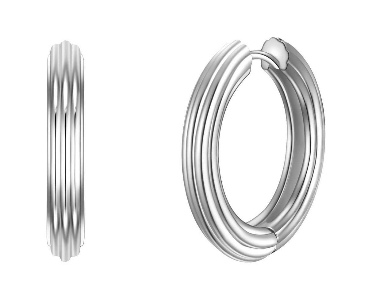 Glanzstücke München Paar Creolen silber, aus Sterling Silber Glanzstücke München Paar Creolen silber, aus Sterling Silber von Glanzstücke München