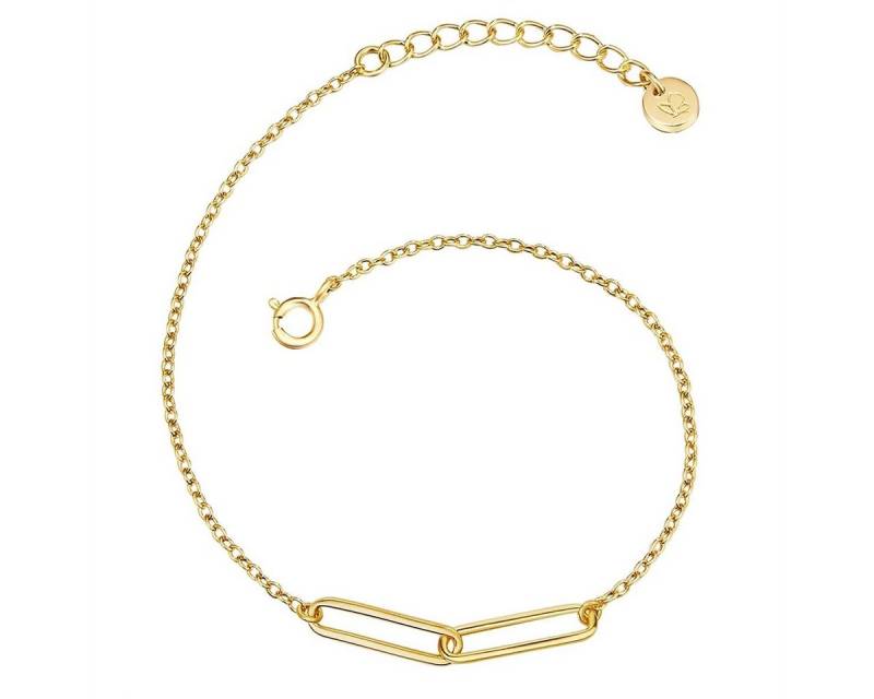 Glanzstücke München Silberarmband gelbgold, aus Sterling silber von Glanzstücke München