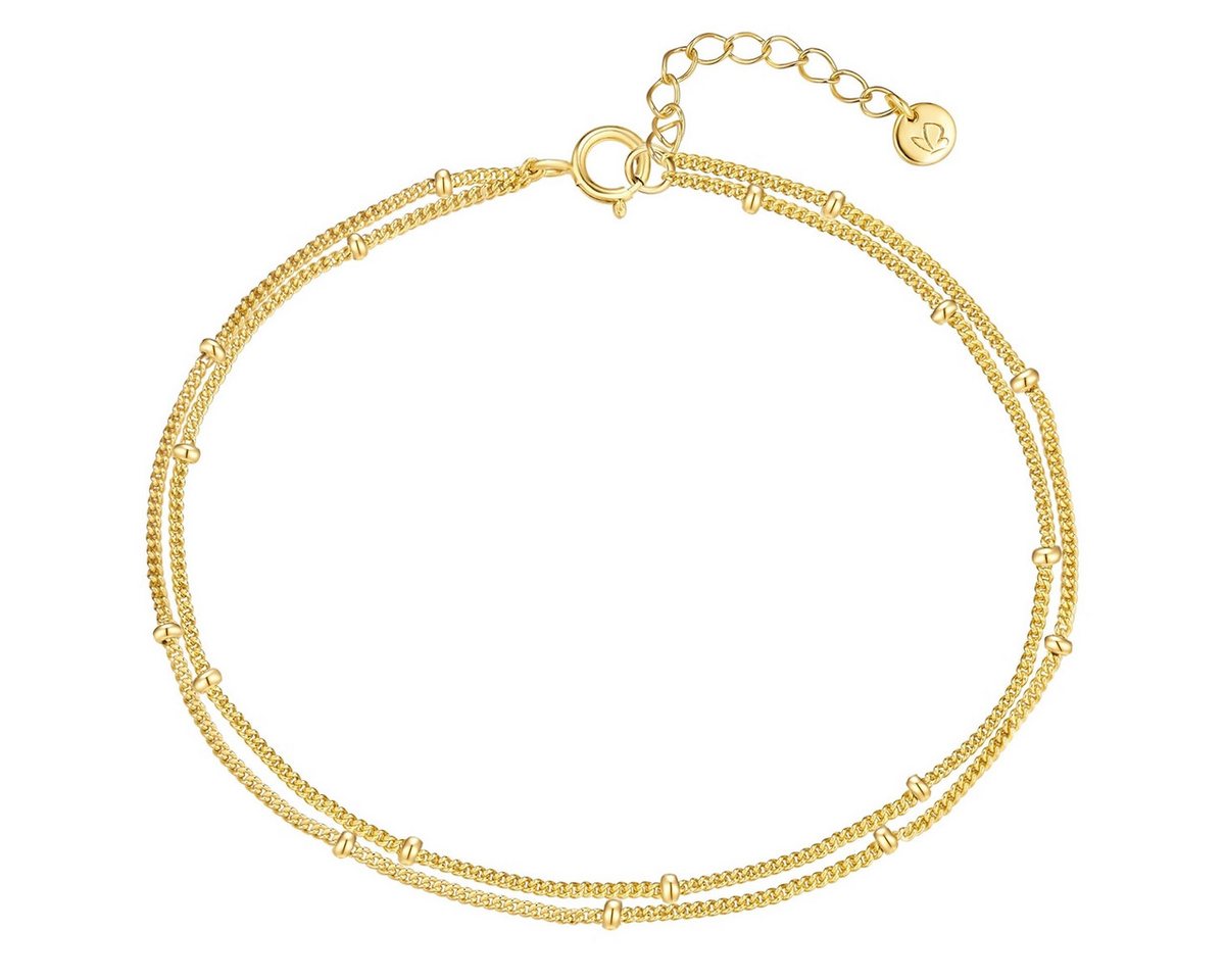 Glanzstücke München Silberarmband gelbgold von Glanzstücke München