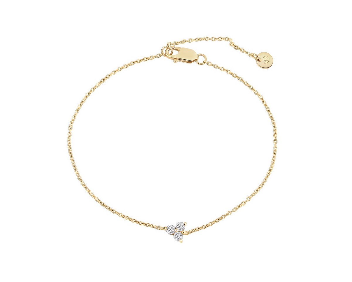 Glanzstücke München Silberarmband gelbgold von Glanzstücke München