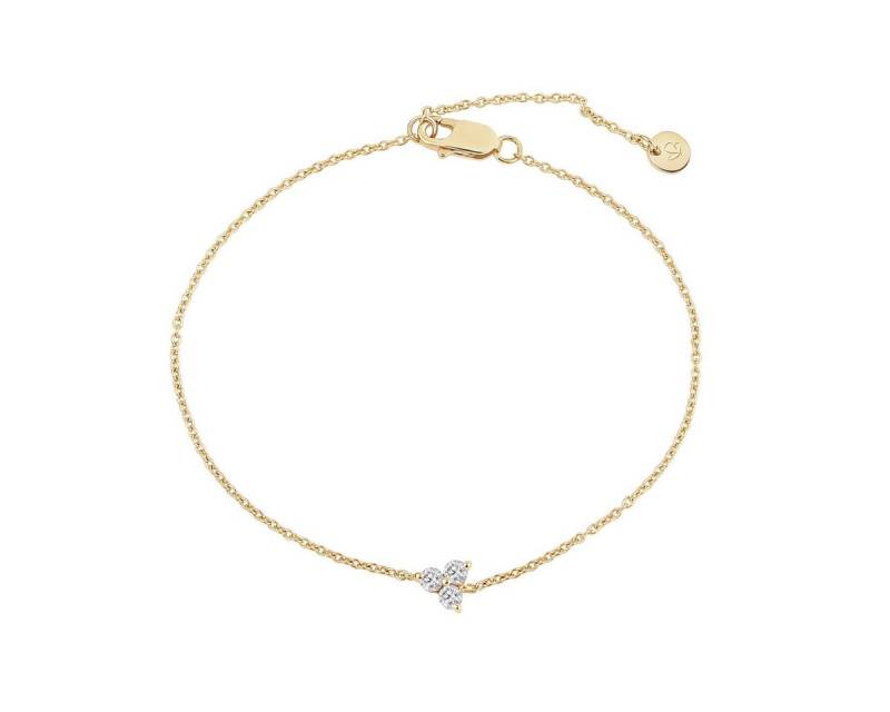 Glanzstücke München Silberarmband gelbgold von Glanzstücke München